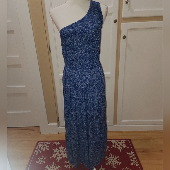 Zesica Women's Elegant Blue One-Shoulder Dress. NWT - Picture 10 of 13